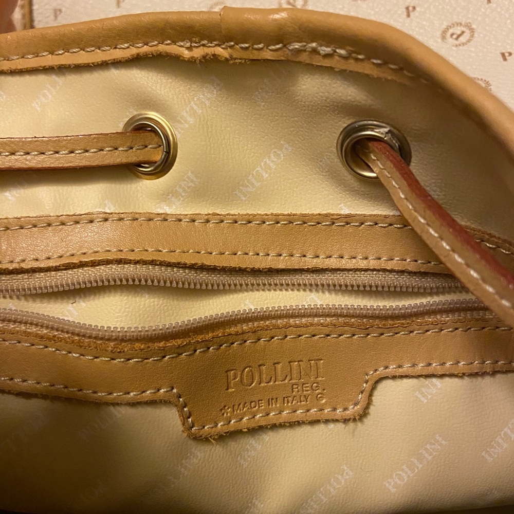 Pollini Monogram Backpack - image 8